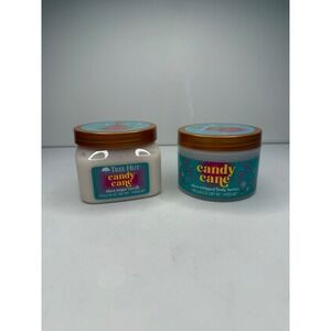 Tree Hut Candy Cane Shea Sugar Scrub and Body Butter Holiday Set